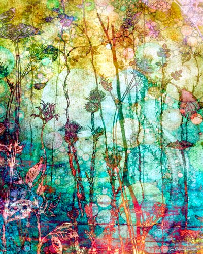 Een rijk wandtapijt (warm), 2014 door AlyZen Moonshadow