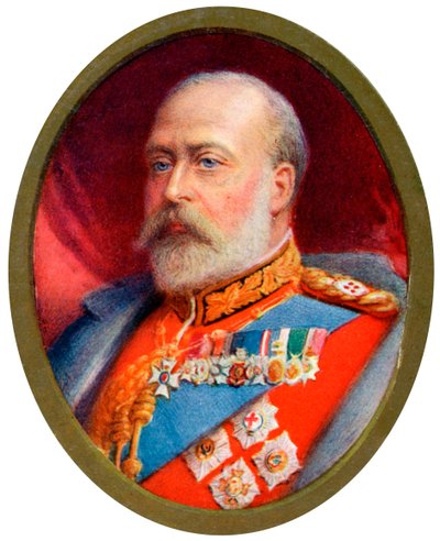 Koning Edward VII, 1910 door Alyn Williams