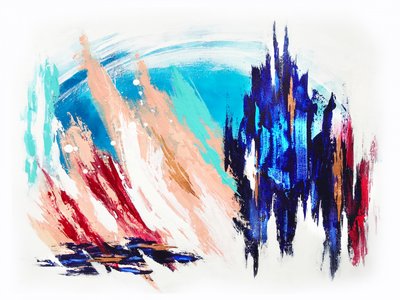 Abstract City Glow door Alyson Storms