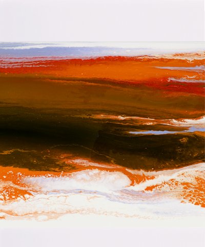 Abstract Fluid Horizon door Alyson Storms