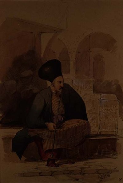 Een Armeense koopman door Amadeo Preziosi