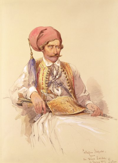 Constantinos Sisopulos, 1852 door Amadeo Preziosi