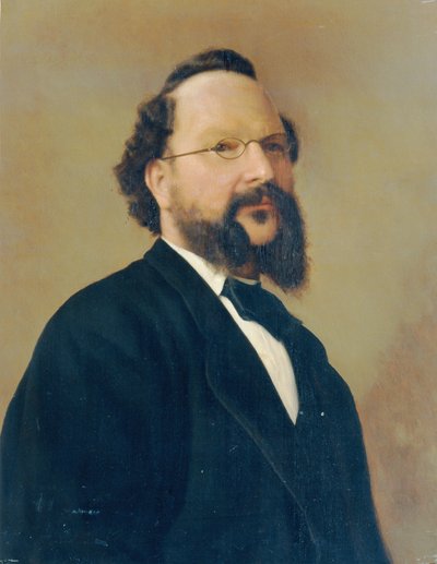 De schilder Peter Johann Nepomuk Geiger door Amadeus Szekulics