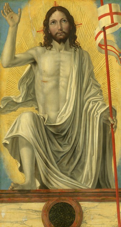 Christus Verrezen uit het Graf door Ambrogio Bergognone