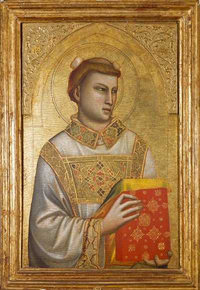 Afbeelding van Sint Stefanus door Ambrogio Bondone (workshop) Giotto