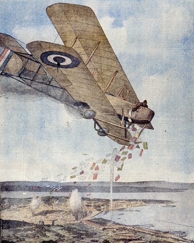 Vlucht over Triëst door Gabriele D
