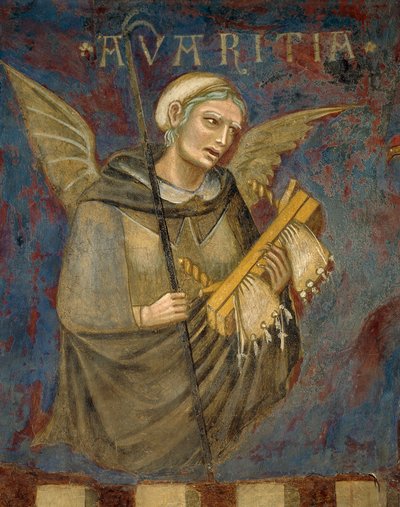 Allegorie van slecht bestuur (detail) door Ambrogio Lorenzetti