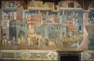 De Goede Regering door Ambrogio Lorenzetti