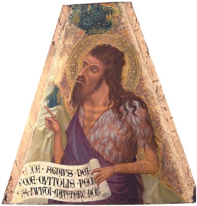 Sint Jan de Doper door Ambrogio Lorenzetti