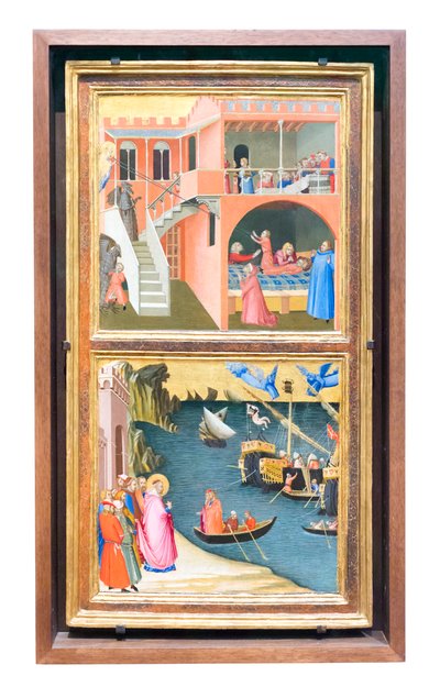 Verhalen uit het leven van Sint Nicolaas door Ambrogio Lorenzetti