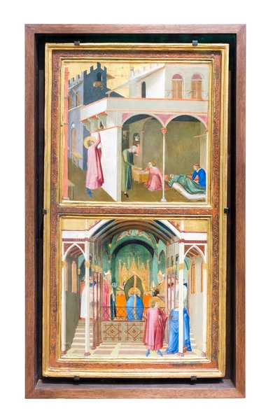 Verhalen uit het leven van Sint Nicolaas door Ambrogio Lorenzetti