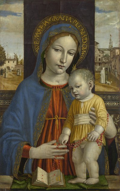De Maagd en het Kind, c.1488-90 door Ambrogio da Fossano (c.1460 1523)