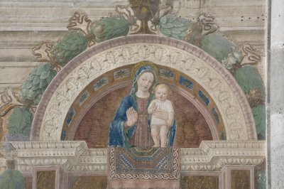 Madonna del Tappeto (Madonna van het tapijt) door Ambrogio da Fossano (c.1460 1523)