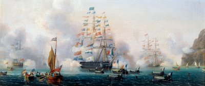 Overbrenging van de as van Napoleon I op 7/10/1840 door Ambroise Louis Garneray