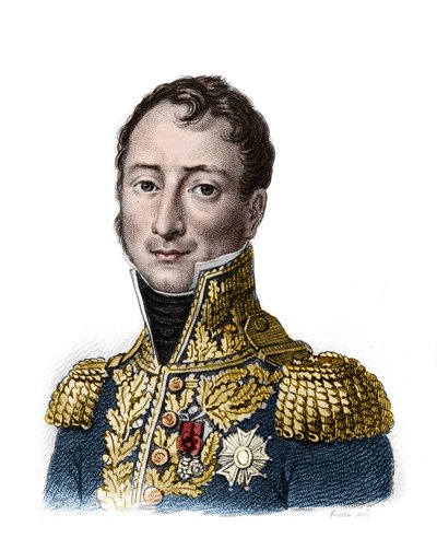 Auguste Jean Gabriel Caulaincourt (Jean-Gabriel) (1777-1812) - Gravure door Ambroise Tardieu in 1818 door Ambroise Tardieu