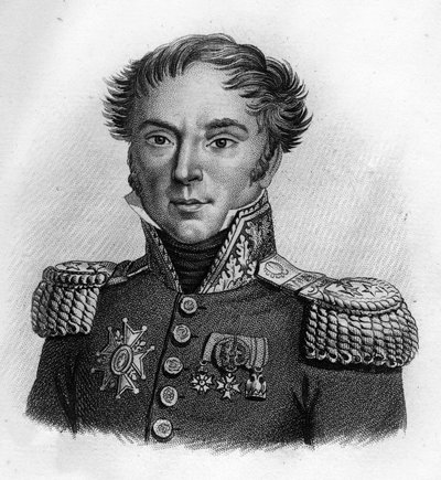 Jacques Laurent Gilly (1769-1829) - in “Portretten van de Franse generaals na de overwinningen en veroveringen van de Fransen”. Gegraveerd door Ambroise Tardieu in 1818. Stella Collectie. door Ambroise Tardieu