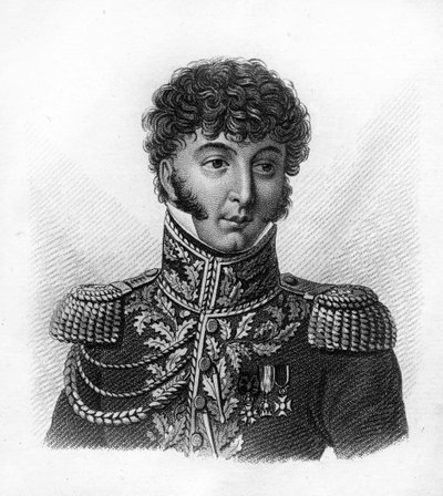 Jean Marie Pierre François Lepaige Doursenne Dorsenne (1774-1812) - in “Portretten van de Franse generaals na de overwinningen en veroveringen van de Fransen”. Gegraveerd door Ambroise Tardieu in 1818. Stella Collectie. door Ambroise Tardieu