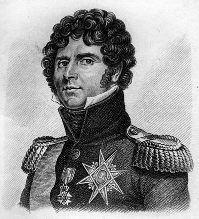 Portret van Charles Jean - Baptiste Bernadotte (1763-1844), Maarschalk van Frankrijk, Koning Charles XIV van Zweden en Noorwegen. in 
