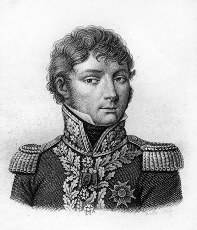 Portret van generaal Claude Antoine Preval. 1776-1853. - in “Portretten van de Franse generaals na de overwinningen en veroveringen van de Fransen”. Gegraveerd door Ambroise Tardieu in 1818. Stella Collectie. door Ambroise Tardieu
