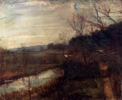 Een landschap, 1926 door Ambrose McEvoy