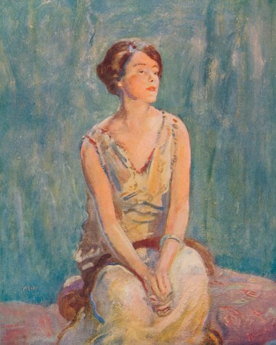 Een portret, ca. 1922, ca. 1932 door Ambrose McEvoy