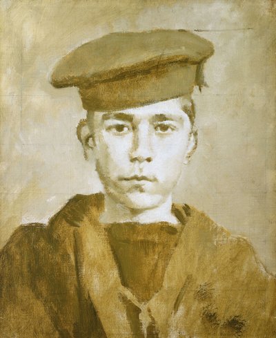 John Travers Cornwell, jongen 1e klas (1900-1916), 20e eeuw door Ambrose McEvoy
