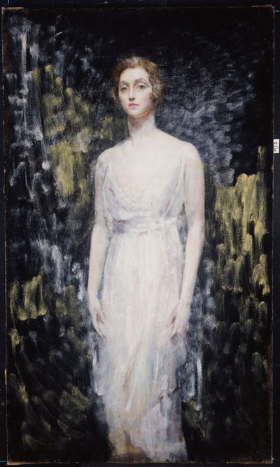 Portret van een Dame door Ambrose McEvoy