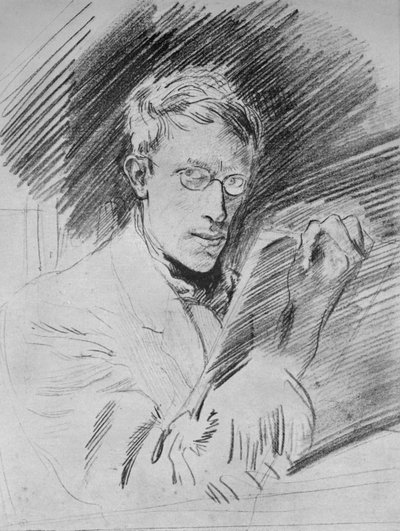 Portret van de kunstenaar, ca. 1912 door Ambrose McEvoy