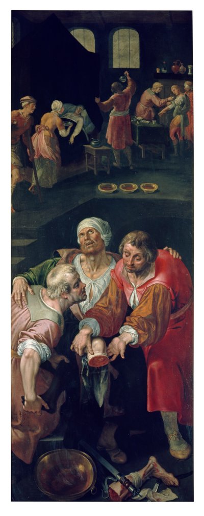 De liefdadigheid van de heiligen Cosmas en Damianus door Ambrosius the Elder Francken or Franck