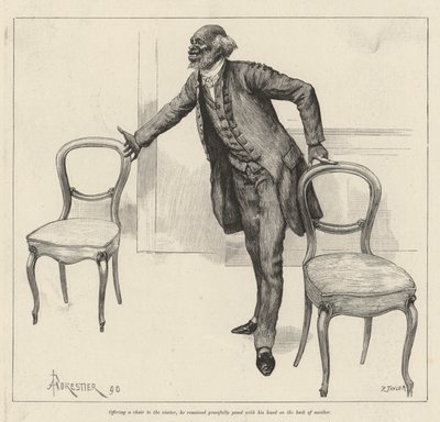 Een Wijk van de Gouden Poort, door Bret Harte door Amedee Forestier