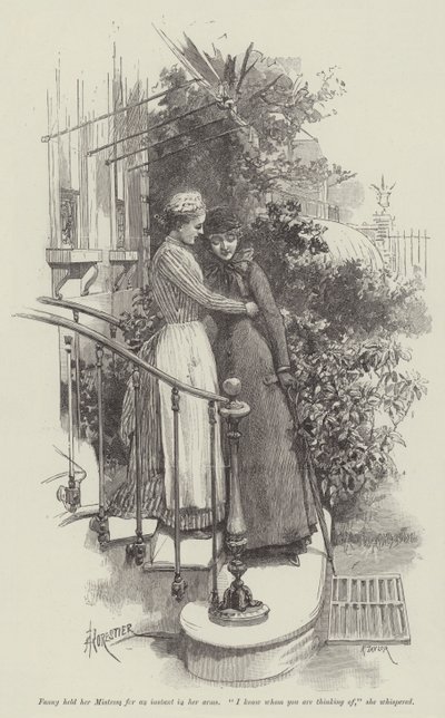 Blinde liefde, door Wilkie Collins door Amedee Forestier
