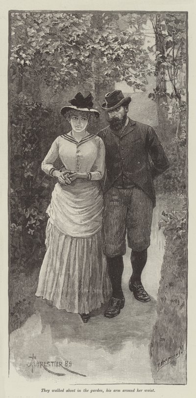 Blinde liefde, door Wilkie Collins door Amedee Forestier
