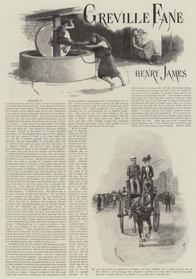 Greville Fane, door Henry James door Amedee Forestier