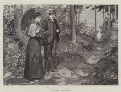 De Huishoudster van Meneer Bilson, door Bret Harte door Amedee Forestier