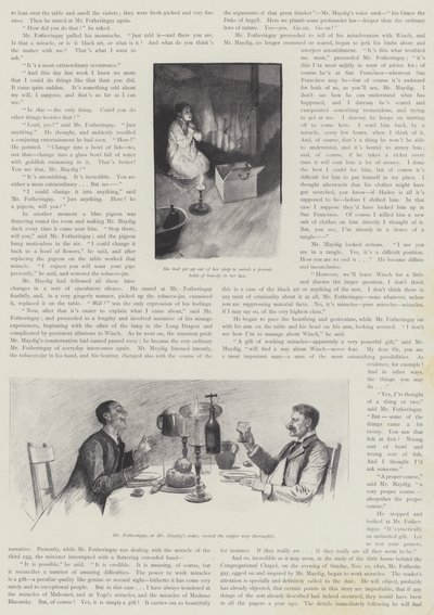 De man die wonderen kon verrichten, door H.G. Wells door Amedee Forestier