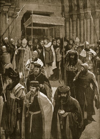 De recessie na de kroning van Richard II, Vigilie van St. Kenelm, 16 juli 1377, uit 