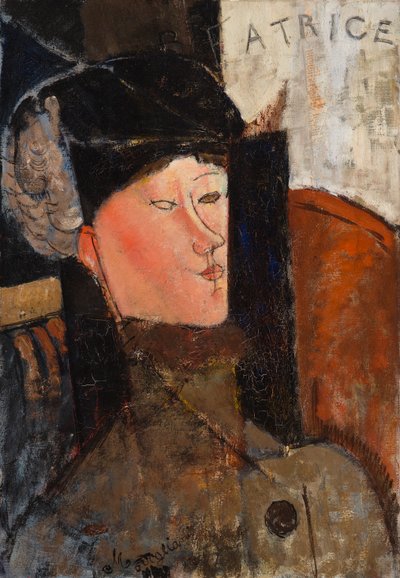 Beatrice door Amedeo Modigliani