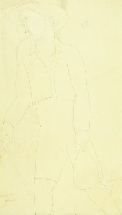 Bergerie door Amedeo Modigliani