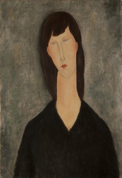 Buste van een vrouw door Amedeo Modigliani