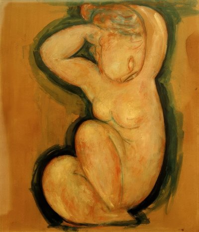 Kariatide door Amedeo Modigliani