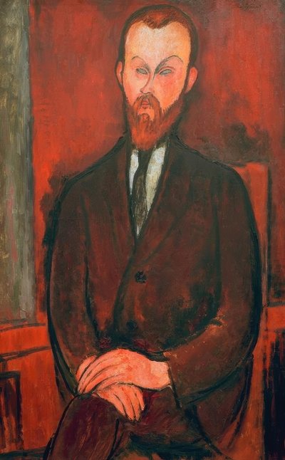 Graaf Wielhorski door Amedeo Modigliani