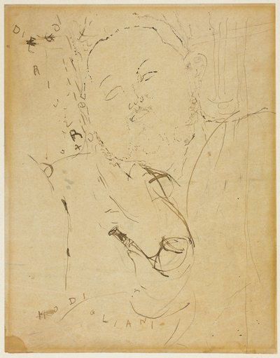 Diego Rivera door Amedeo Modigliani