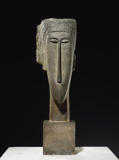 Hoofd door Amedeo Modigliani