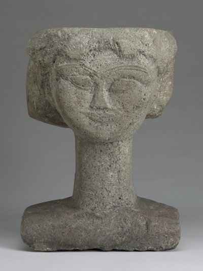 Hoofd, circa 1911 door Amedeo Modigliani
