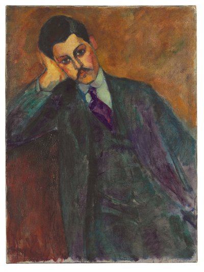 Jean Alexandre, 1909 door Amedeo Modigliani