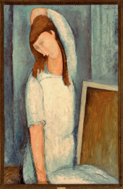 Jeanne Hebuterne door Amedeo Modigliani