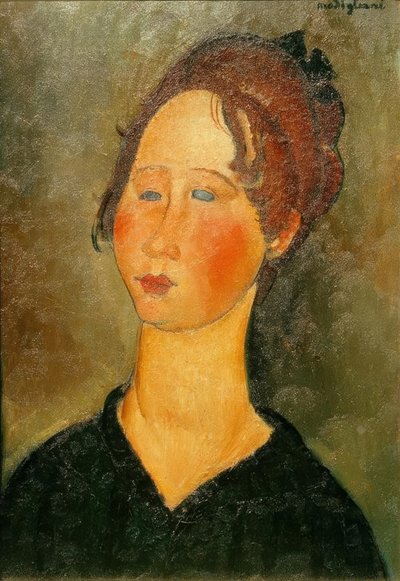 De Bourgondische door Amedeo Modigliani