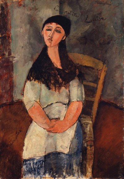Kleine Louise door Amedeo Modigliani