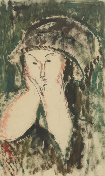 Portret van Beatrice Hastings door Amedeo Modigliani