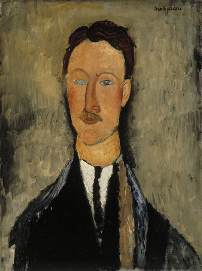 Portret van Léopold Survage door Amedeo Modigliani